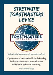 Stretnutie Toastmasters Levice